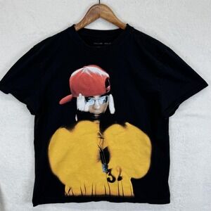 Billie Eilish Shirt Mens Large Black Hit Me Hard And Soft Tour Graphic 2024